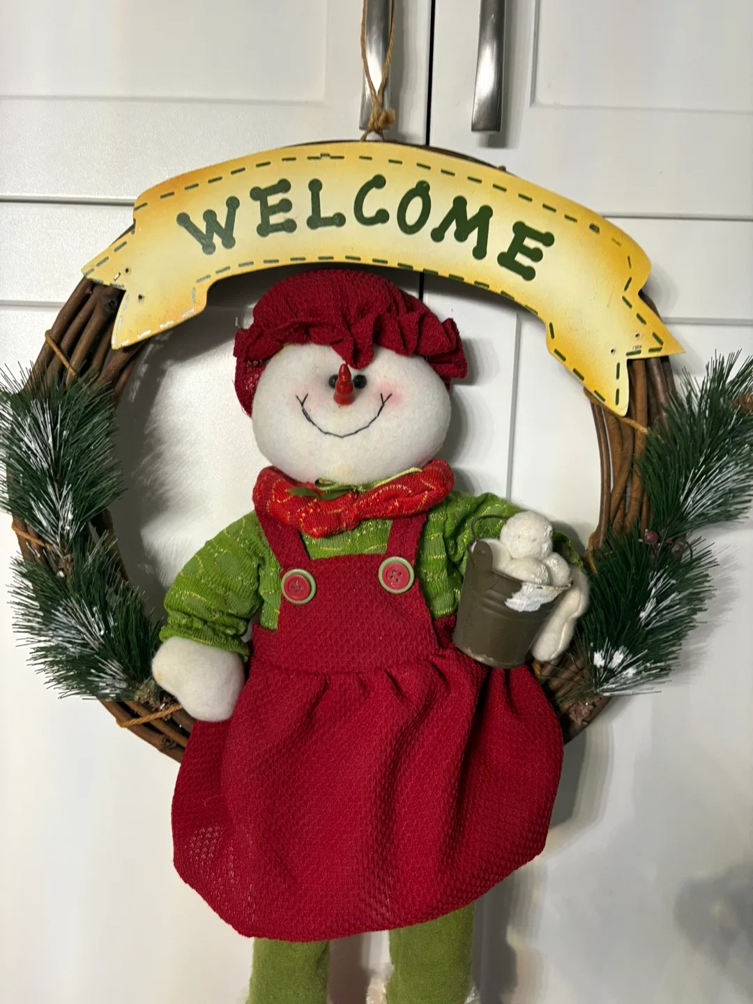 Holiday / Christmas wreath NWT ret $125 image indicator(2)