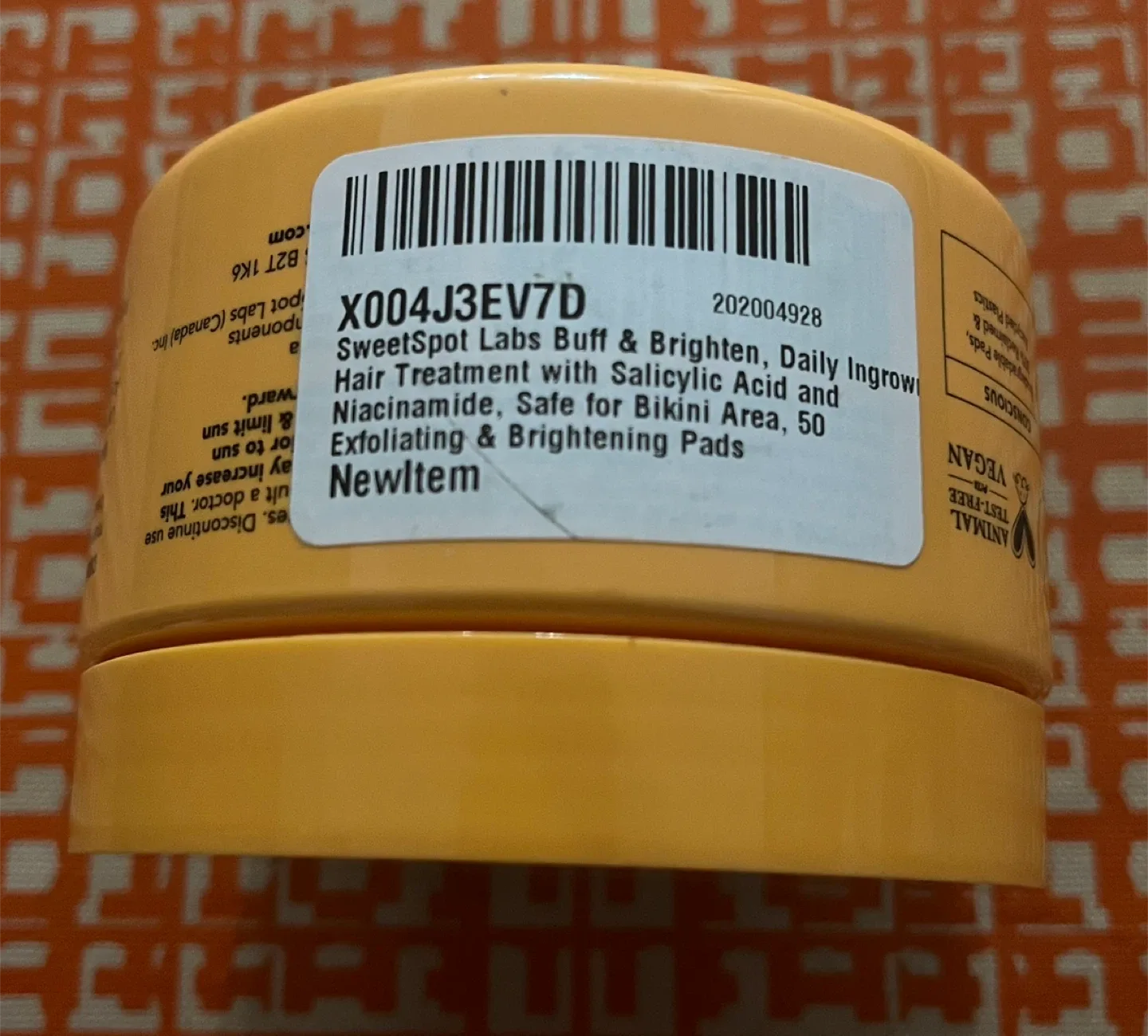 SweetSpot Labs Buff & Brighten Exfoliating Pads image indicator(3)