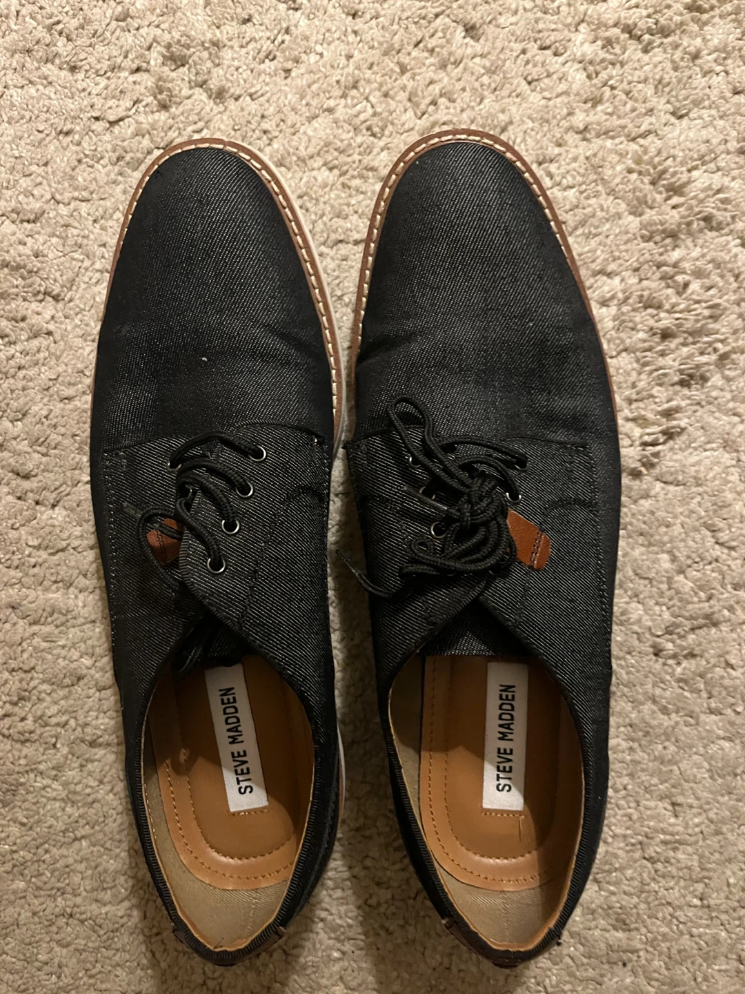 Steve Madden Men's Black Denim