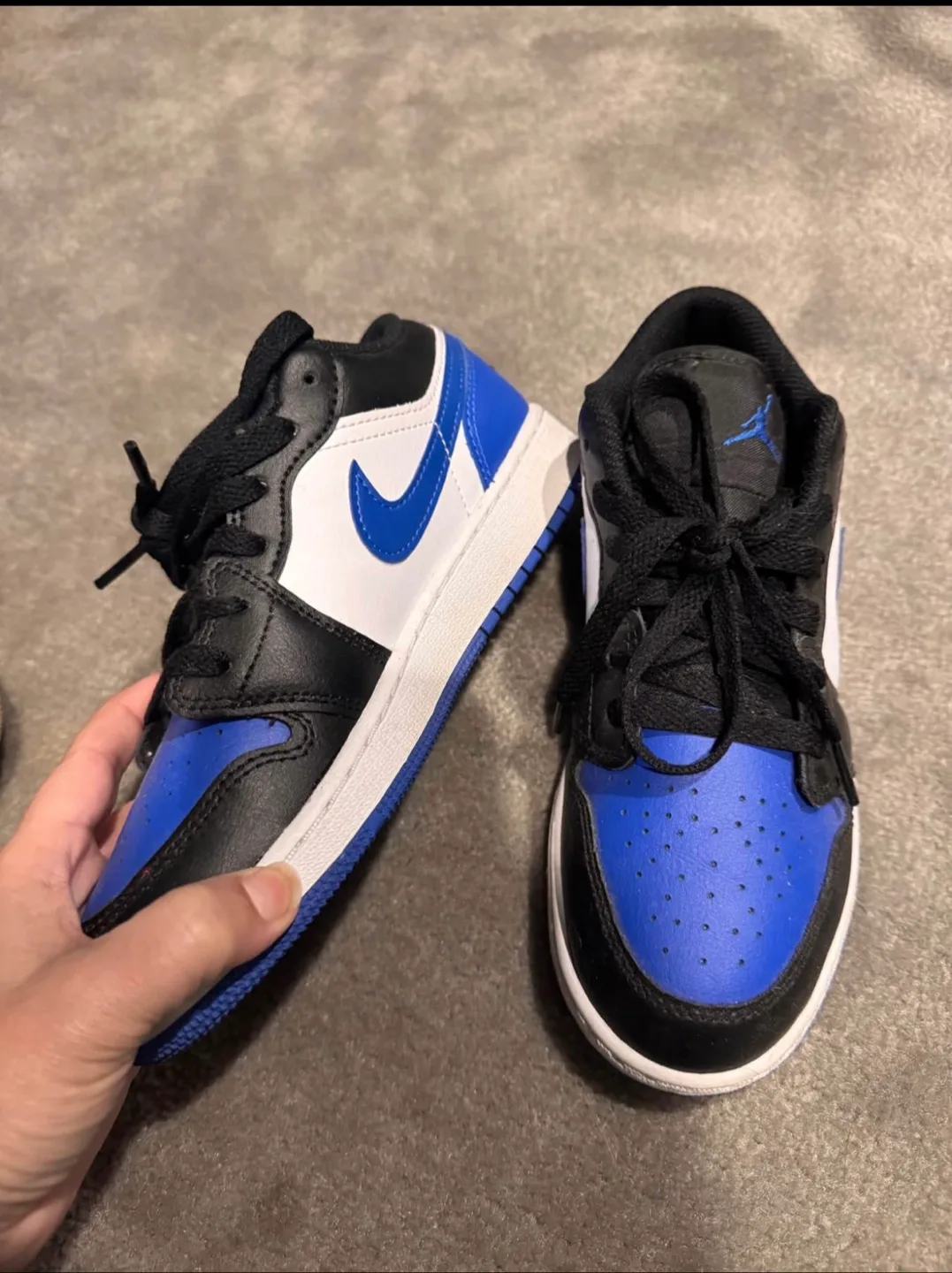 Air Jordan 1 Low - Black/Royal Blue