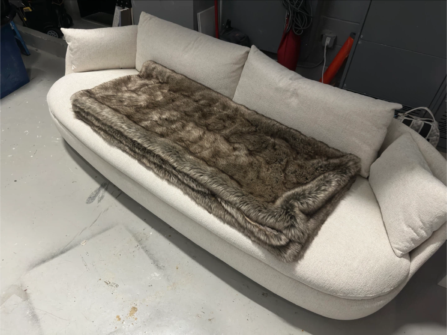 Off-White Sofa - photo 2