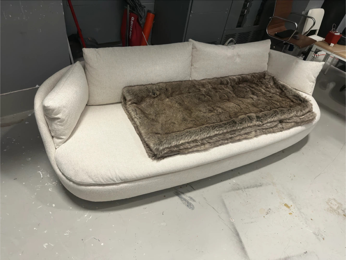 Off-White Sofa