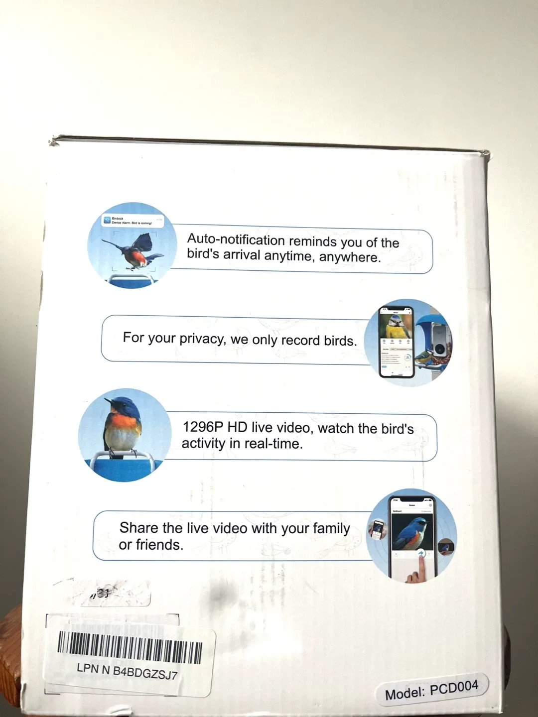 BirdDock Smart Bird Feeder - New in Box! image indicator(2)