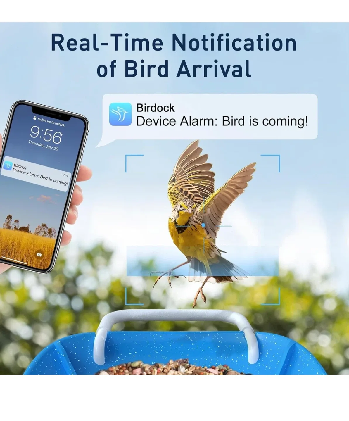 BirdDock Smart Bird Feeder - New in Box! image indicator(5)