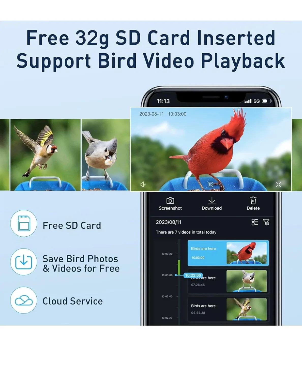 BirdDock Smart Bird Feeder - New in Box! image indicator(9)