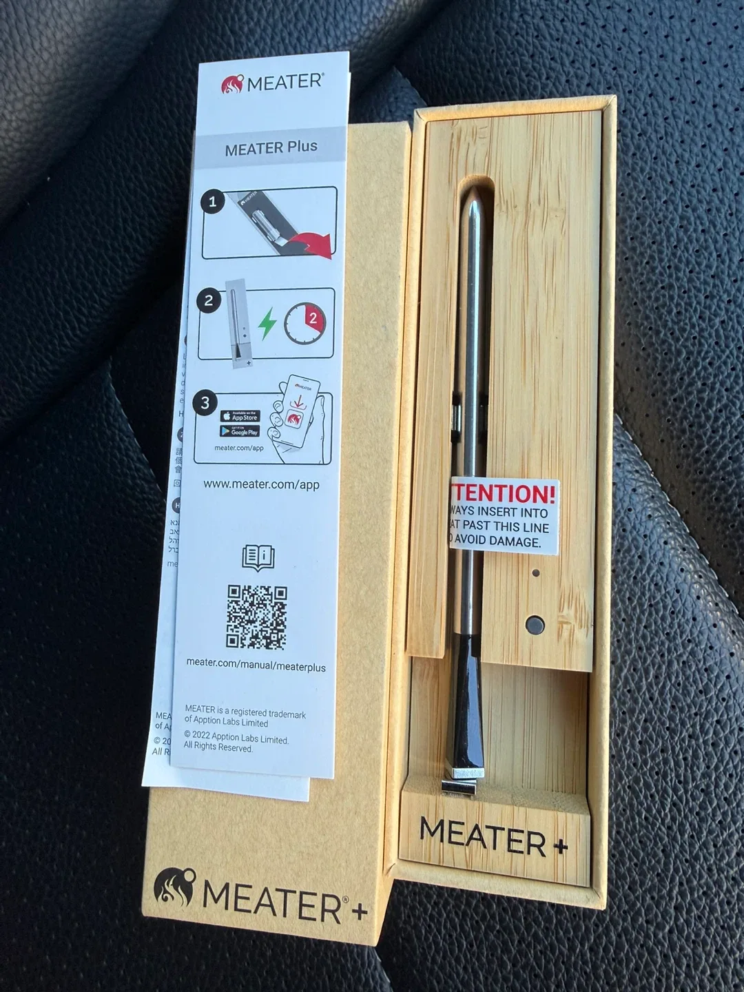 MEATER Plus Wireless Meat Thermometer with Box image indicator(4)