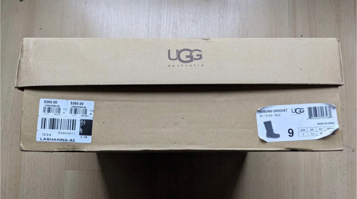 UGG Australia Lashawna-92 Suburb Crochet Boots - Size 9 - photo 4
