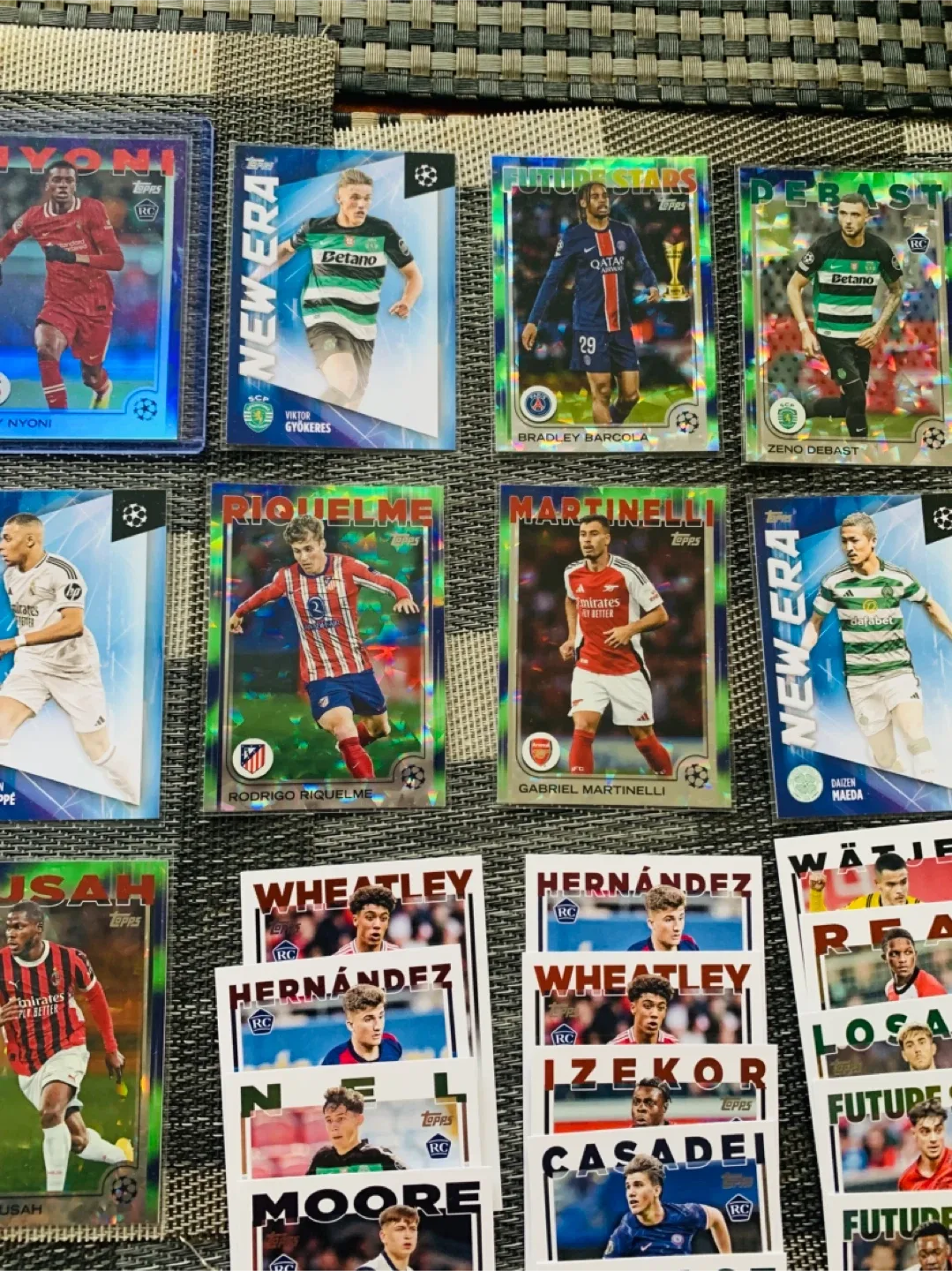 Lot of 42 UEFA Topps Soccer Trading Cards for $20 image indicator(3)