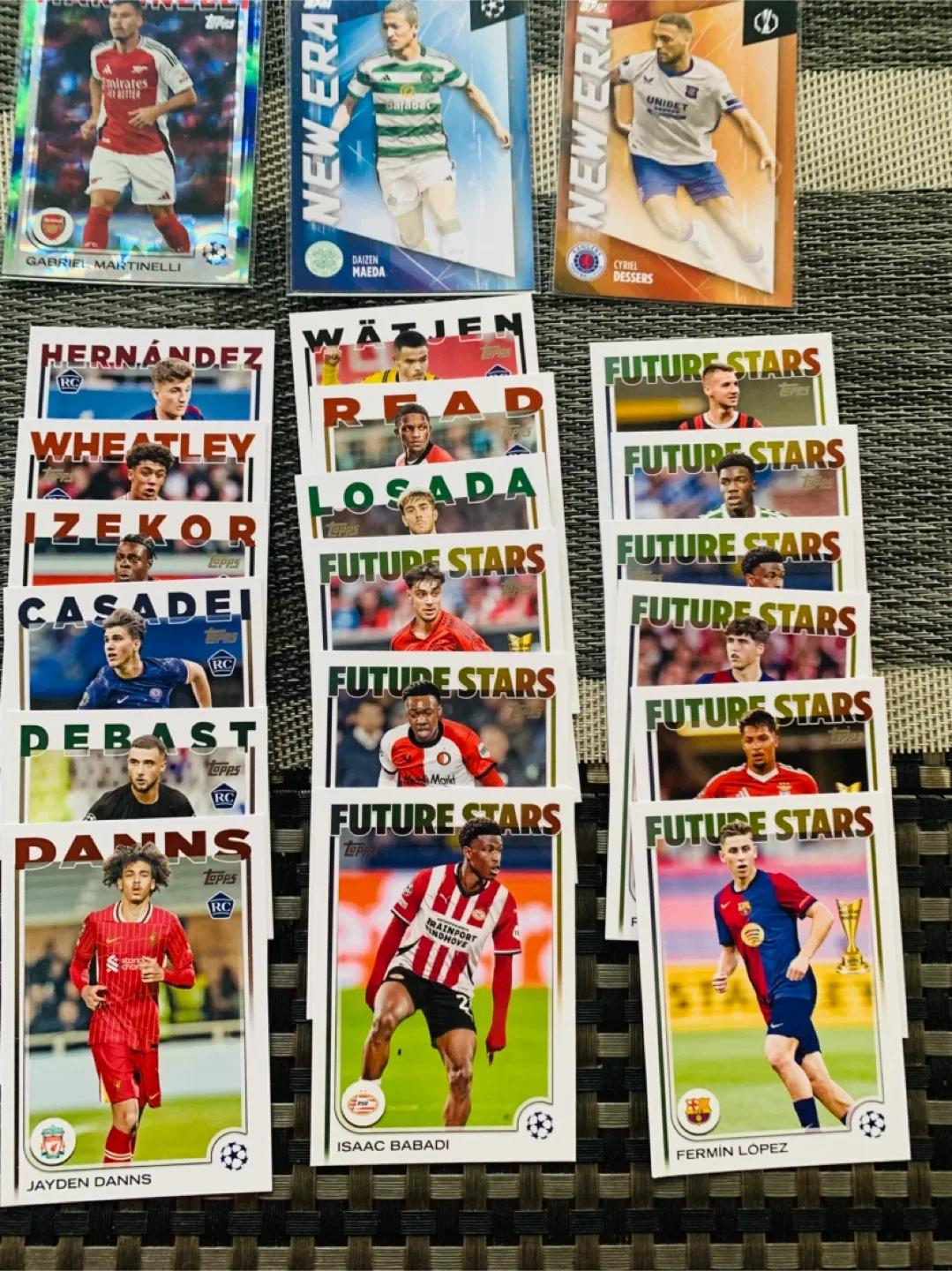 Lot of 42 UEFA Topps Soccer Trading Cards for $20 image indicator(5)