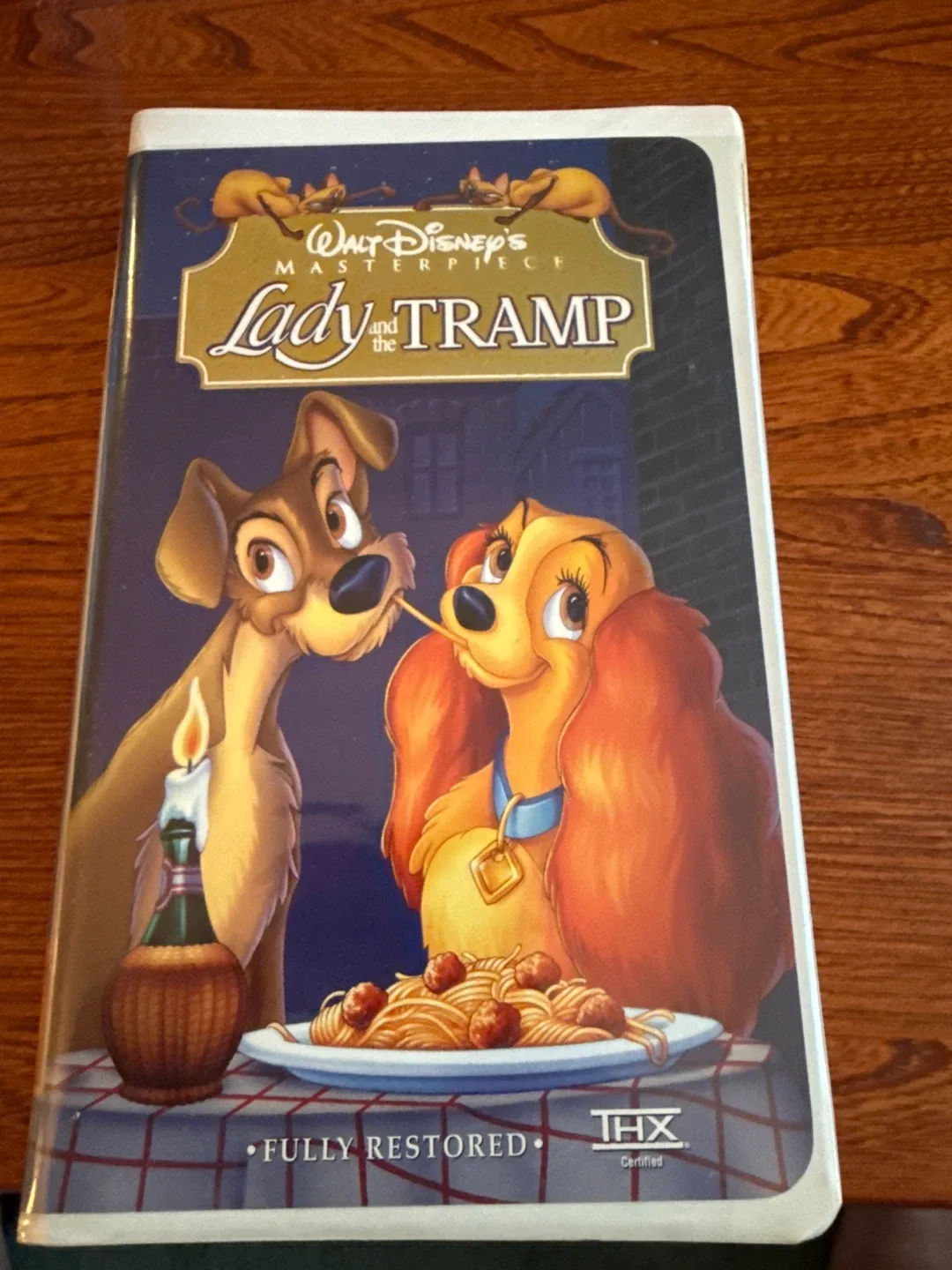 Lady and the Tramp VHS Tape