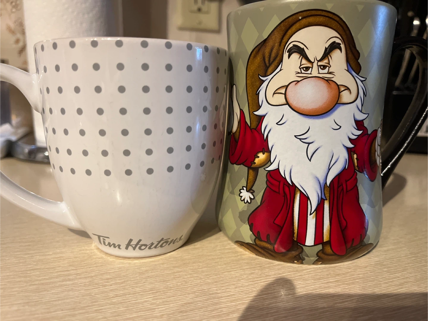 Tim Hortons Mug & Grumpy Mug