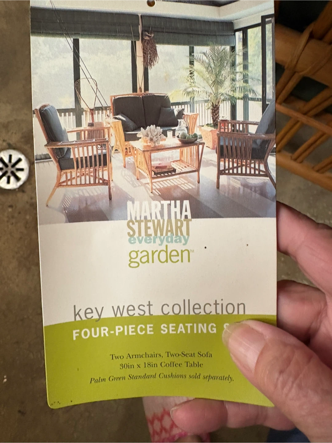 Martha Stewart patio furniture