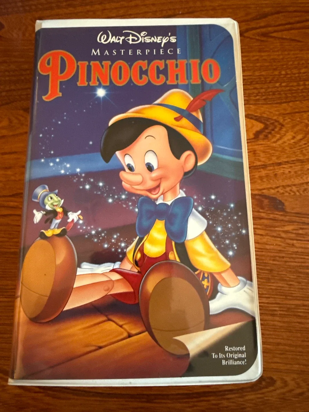 Pinocchio - Walt Disney's Masterpiece VHS Tape