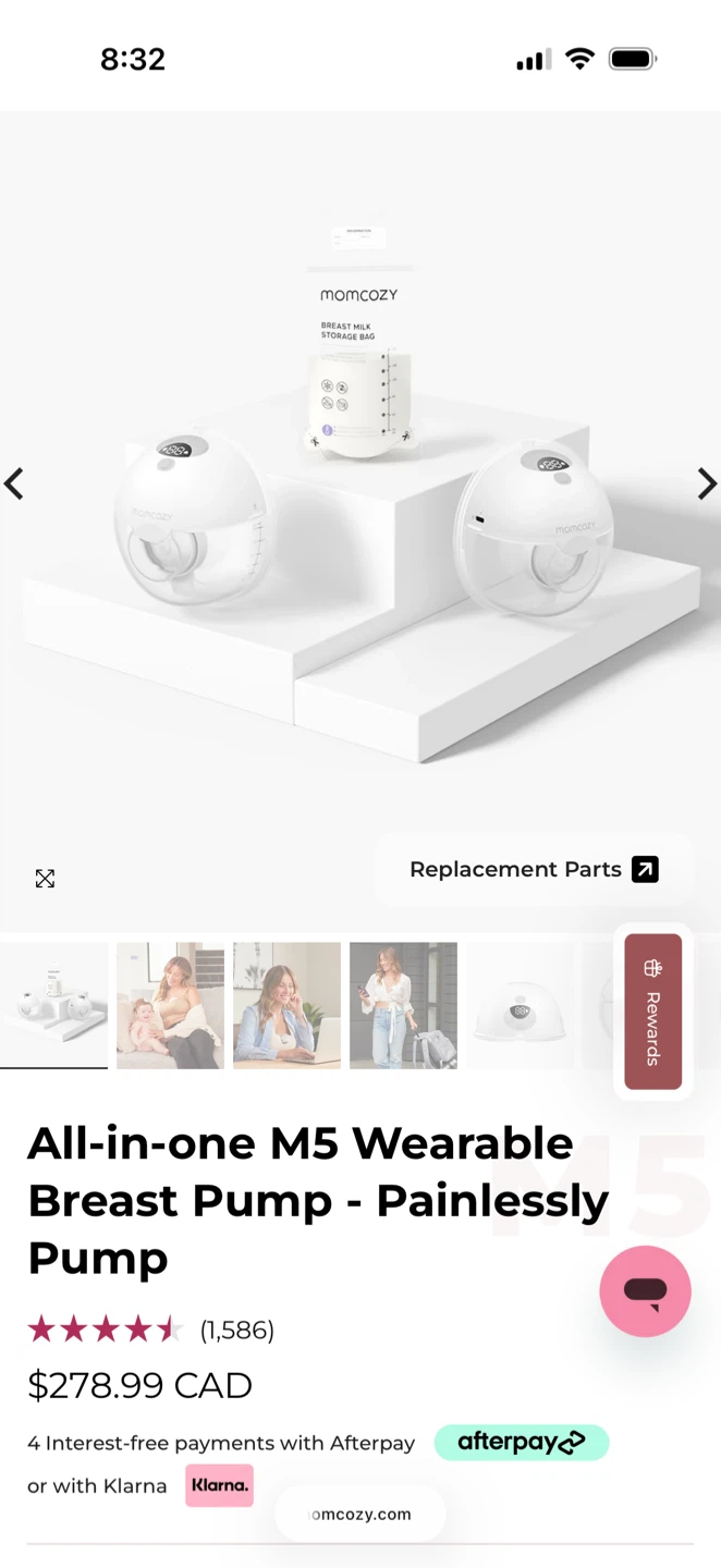 Momcozy M5 Breast Pump + Storage Bags - photo 4