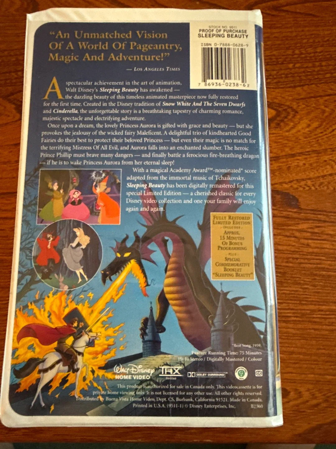 Sleeping Beauty VHS - Disney Masterpiece image indicator(2)