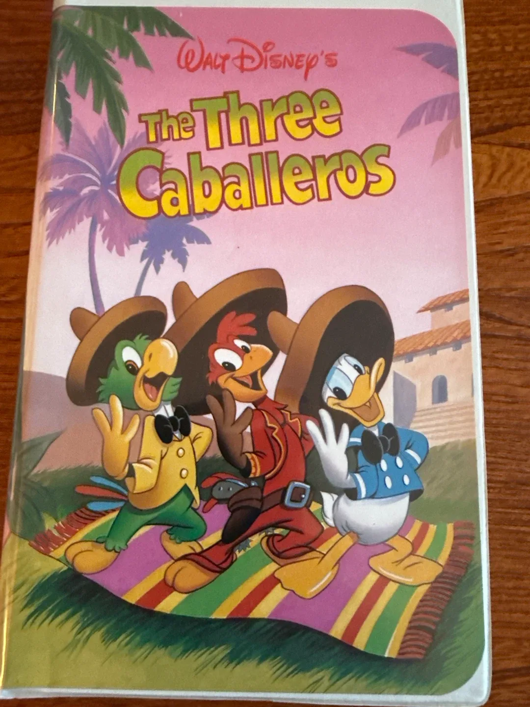 Walt Disney's The Three Caballeros VHS Tape