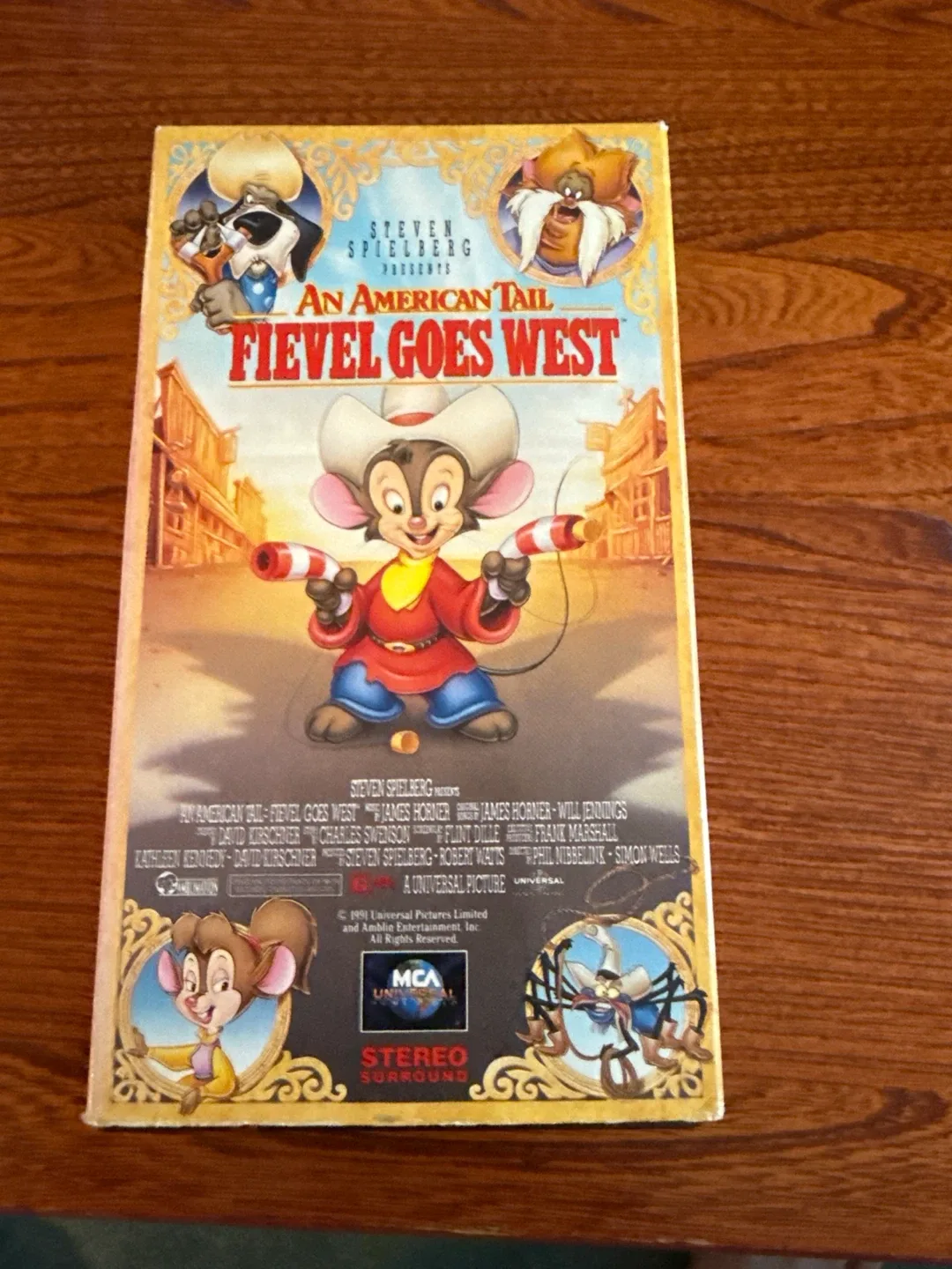 An American Tail: Fievel Goes West VHS
