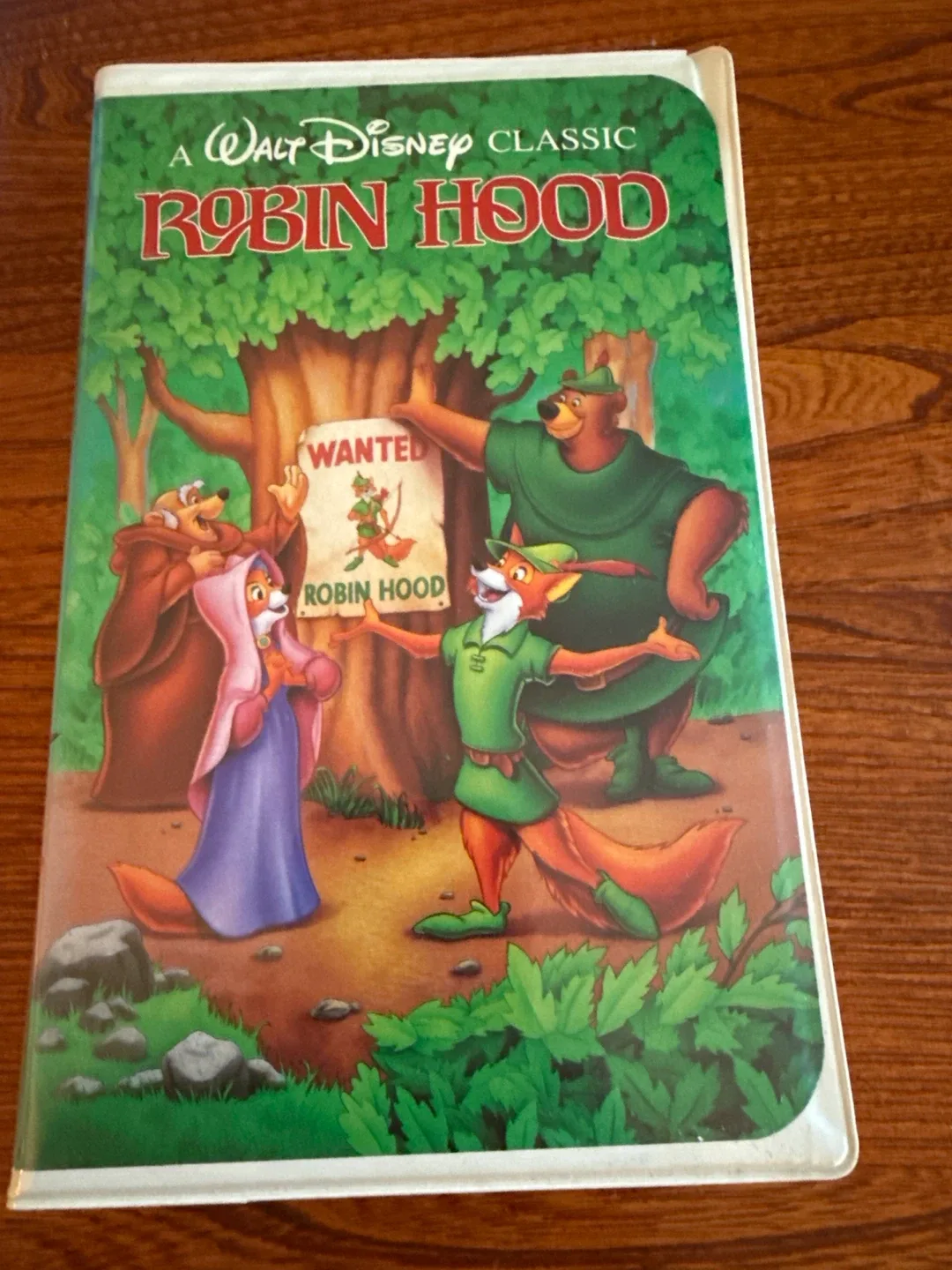 Walt Disney's Robin Hood VHS Tape