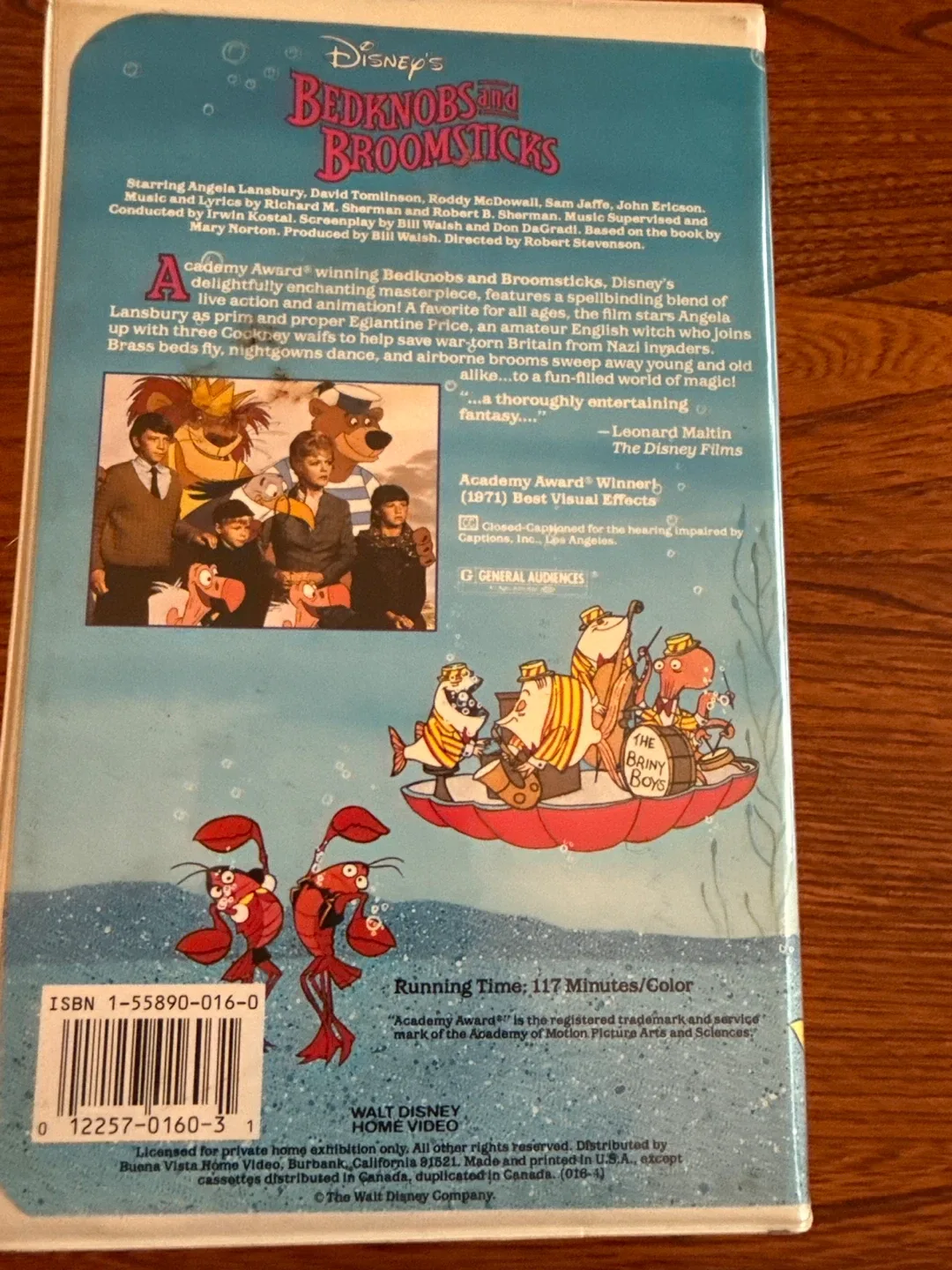 Disney's Bedknobs and Broomsticks VHS Tape image indicator(2)