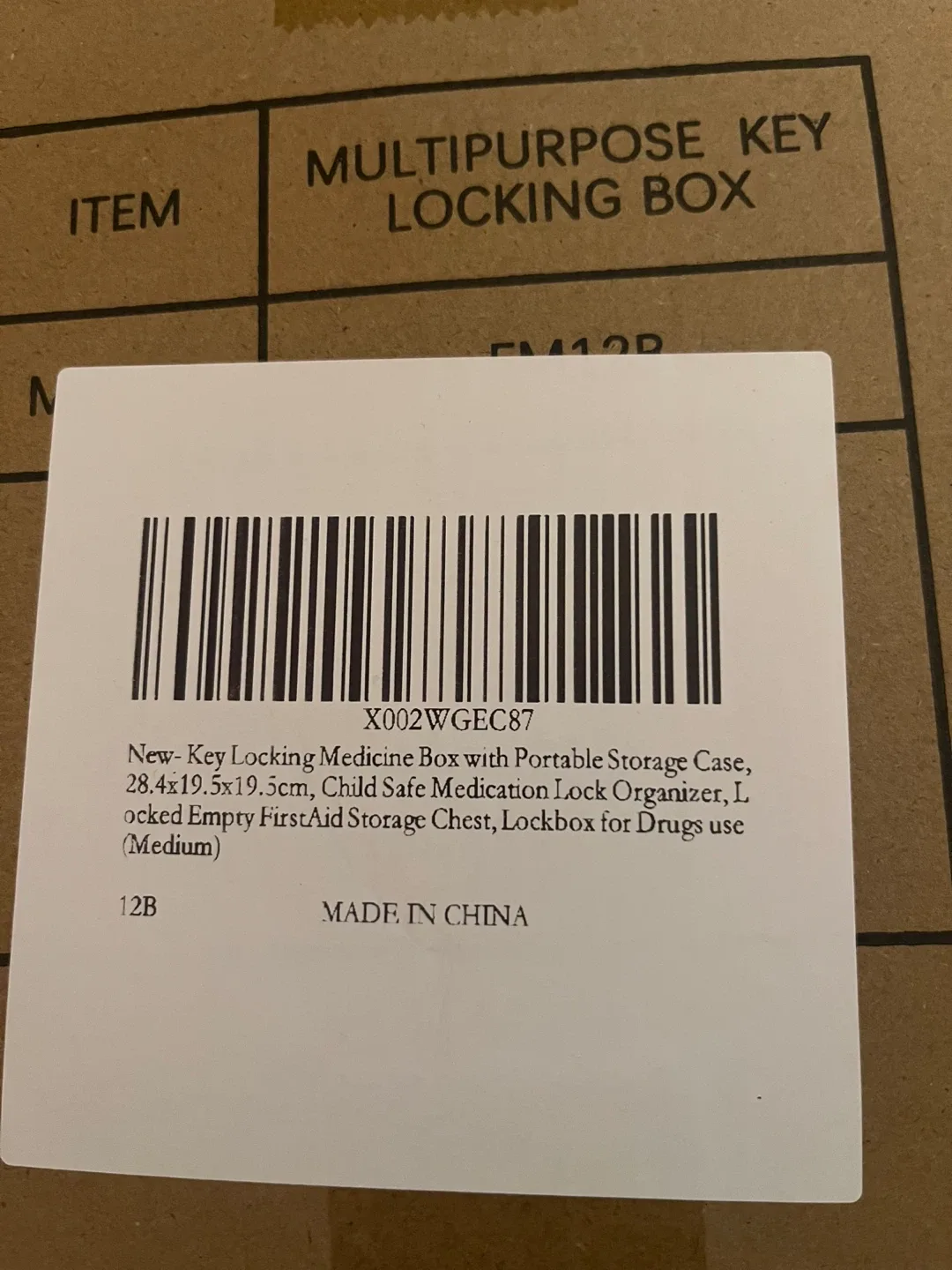 Multipurpose Key Locking Box - Medium image indicator(5)