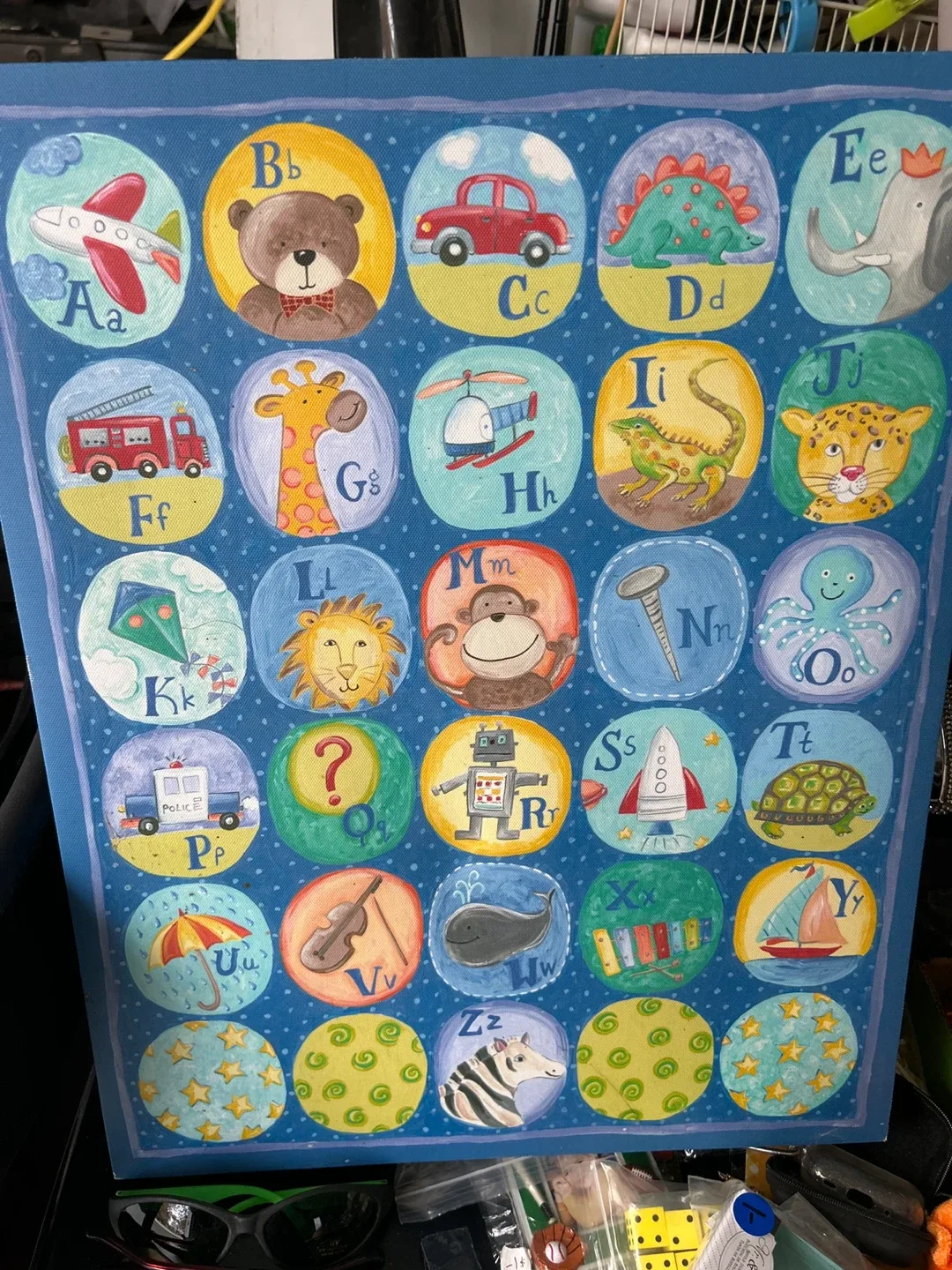 Alphabet Canvas Wall Art image indicator(2)