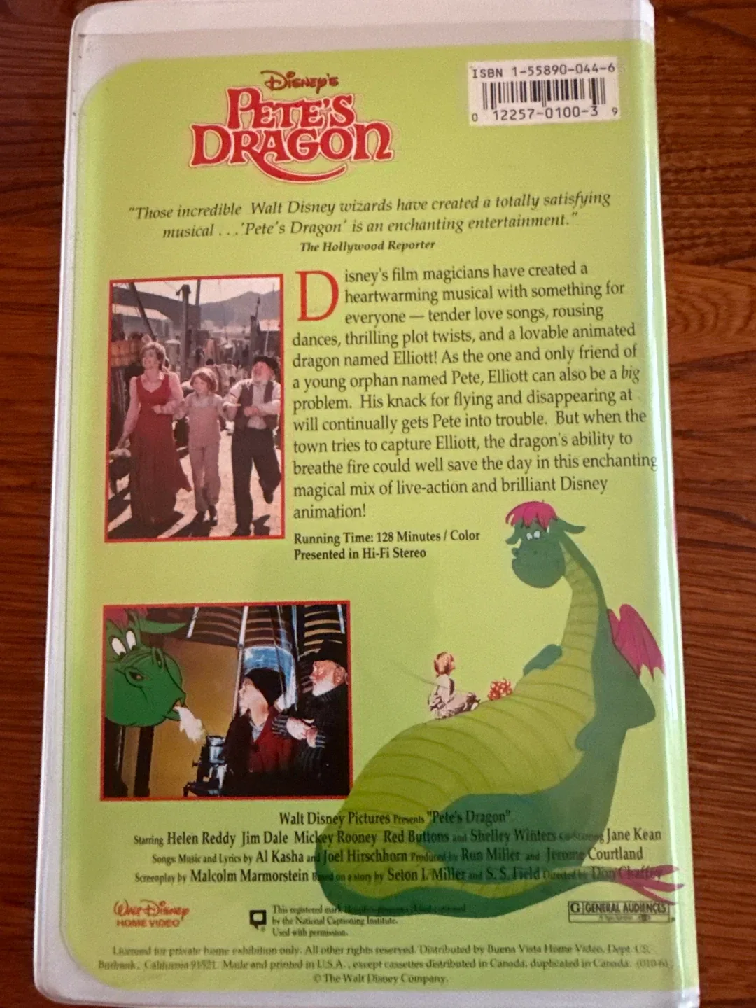 Disney's Pete's Dragon VHS Tape image indicator(2)
