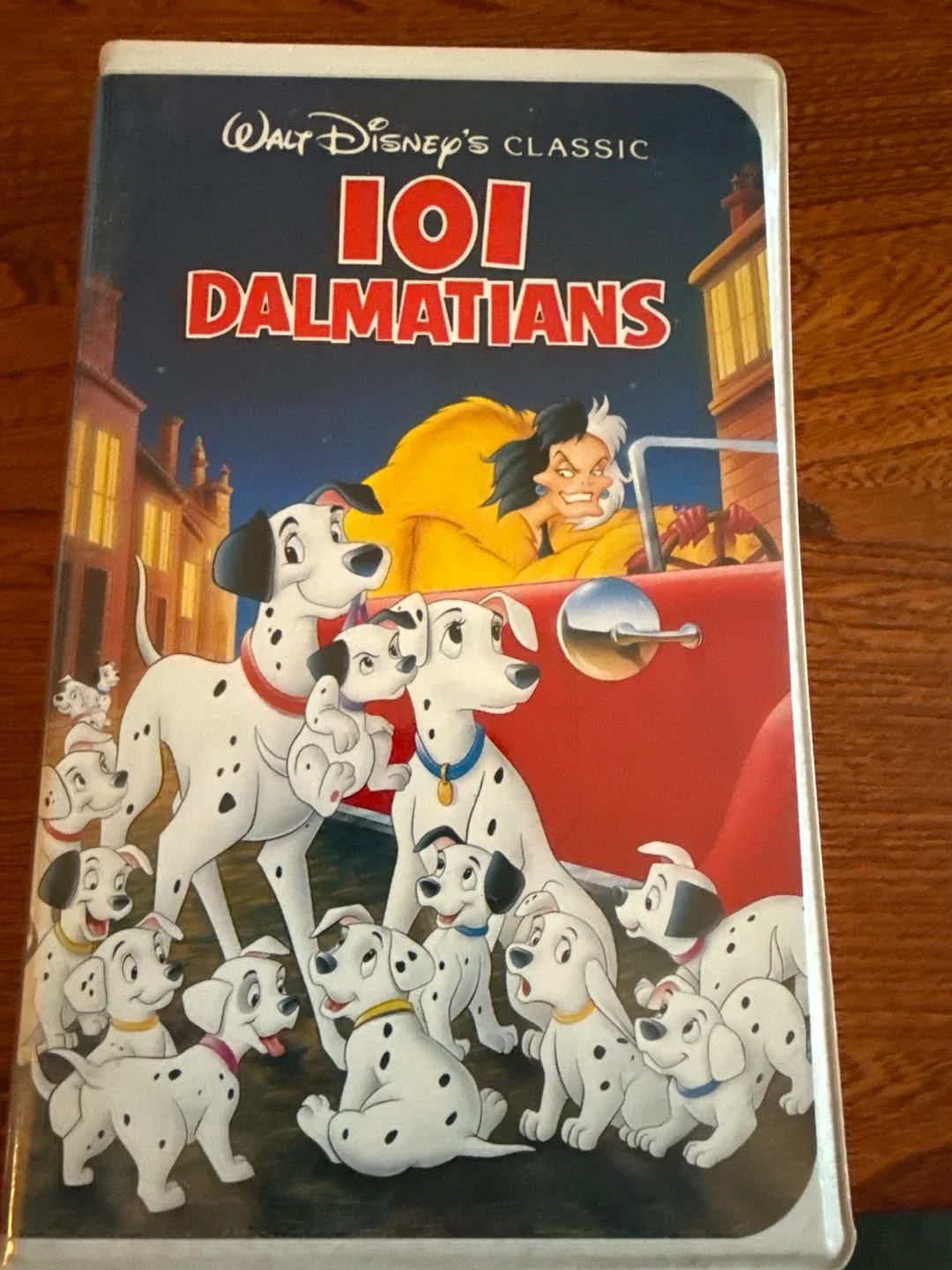 Walt Disney's 101 Dalmatians VHS Tape