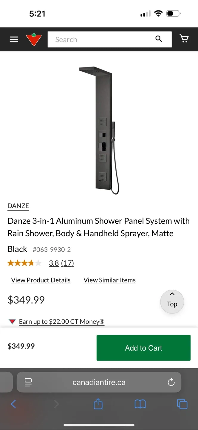 Danze Victoria 3-in-1 Shower Column - New in Box! image indicator(4)