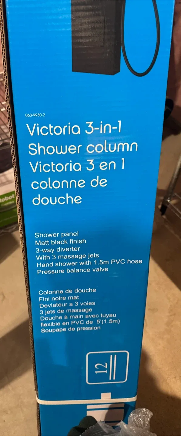 Danze Victoria 3-in-1 Shower Column - New in Box! image indicator(3)
