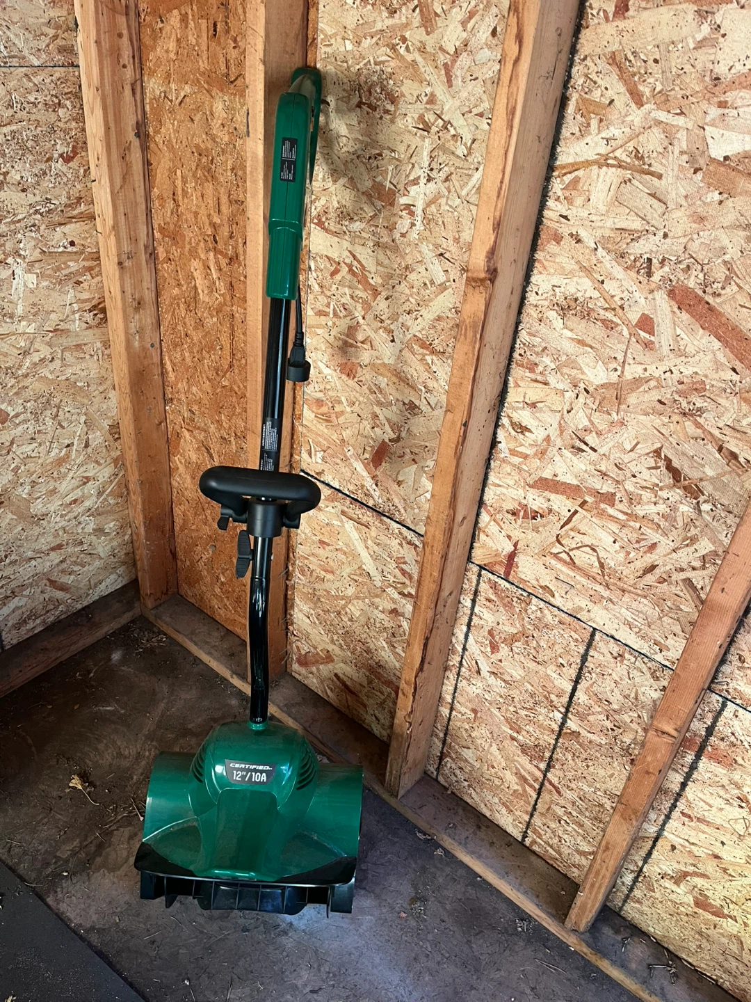 Certified 12"/10A Electric Snow Shovel