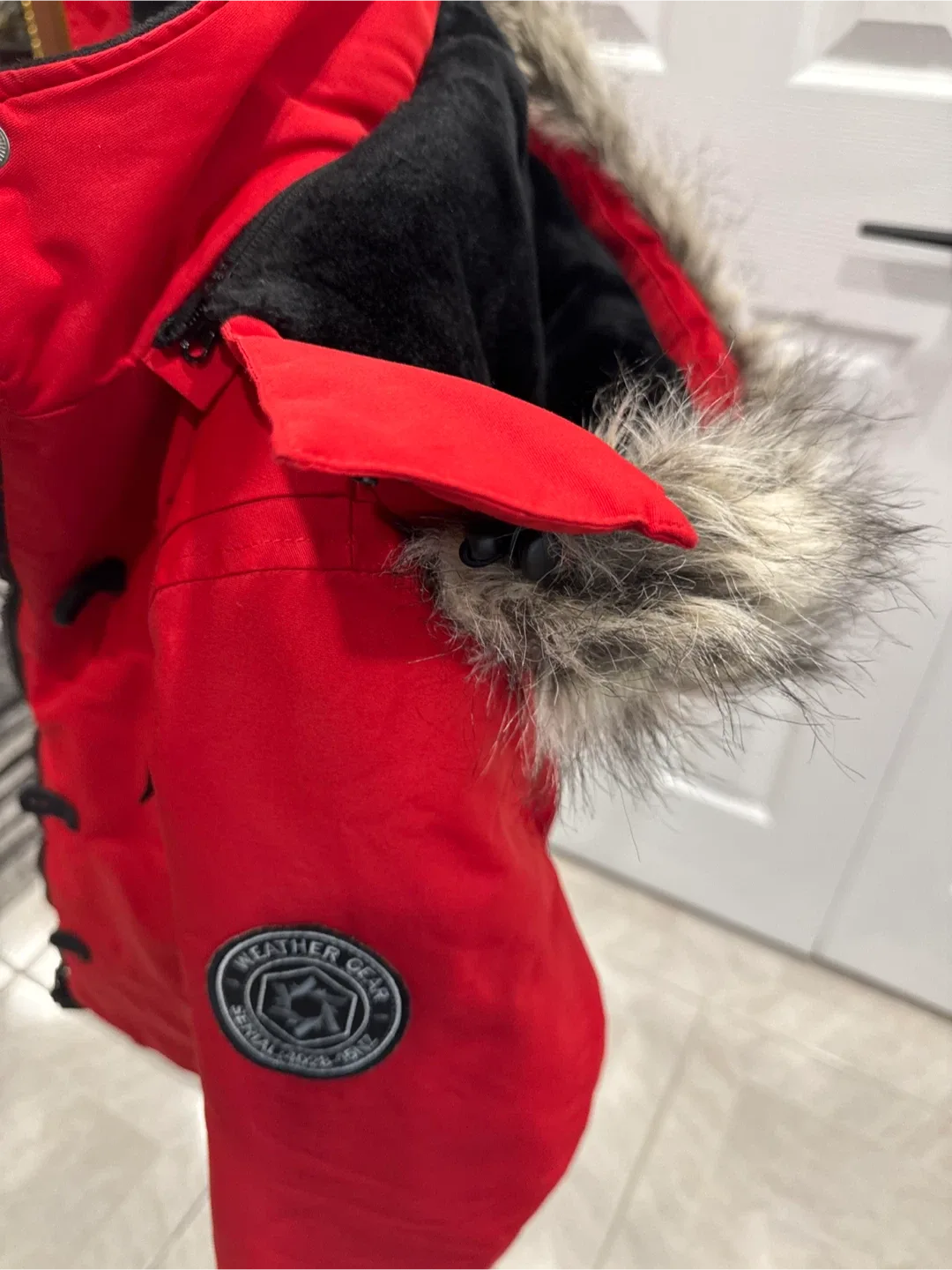 Noize Weather Gear Red Winter Jacket - Size S image indicator(3)