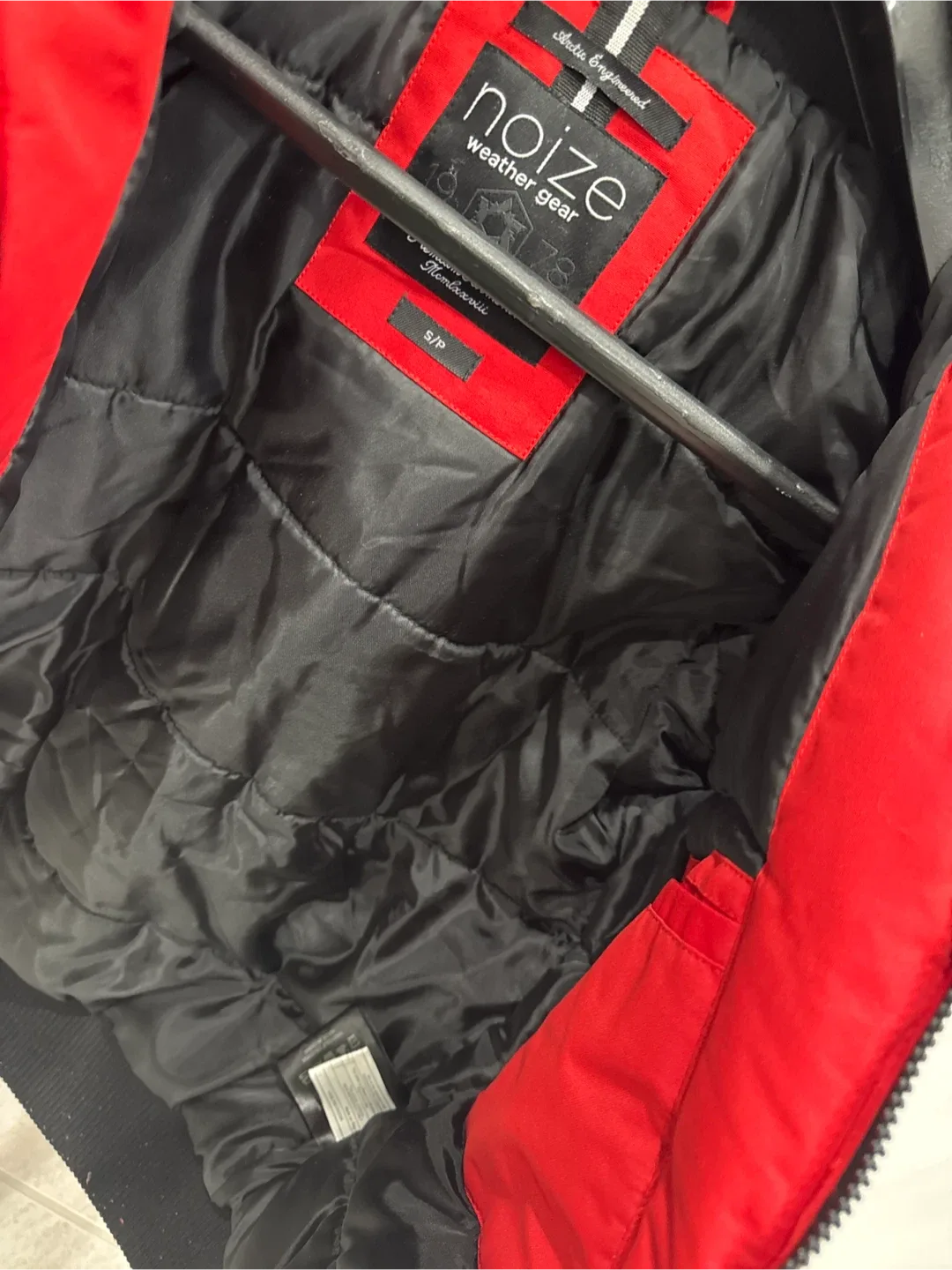 Noize Weather Gear Red Winter Jacket - Size S image indicator(2)