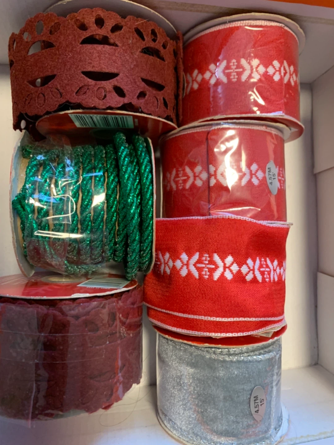 Ribbon Lot - Assorted Colours & Styles