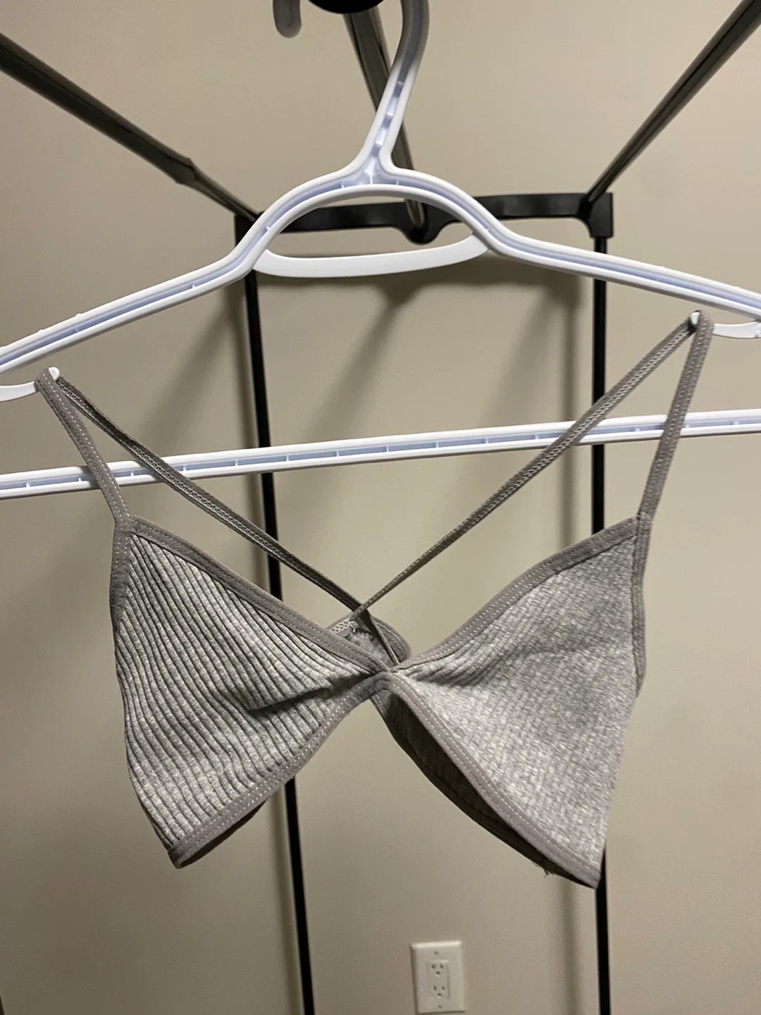 Grey Bralette, Size Small image indicator(2)