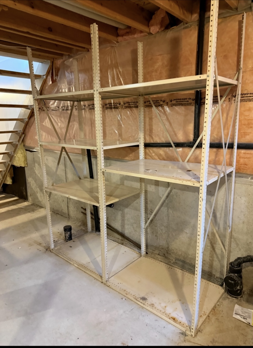 Metal Shelving Unit
