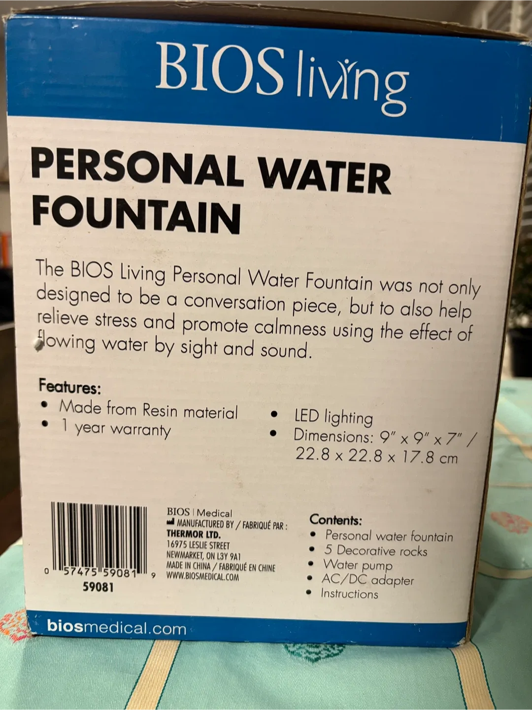 Personal Water Fountain image indicator(7)