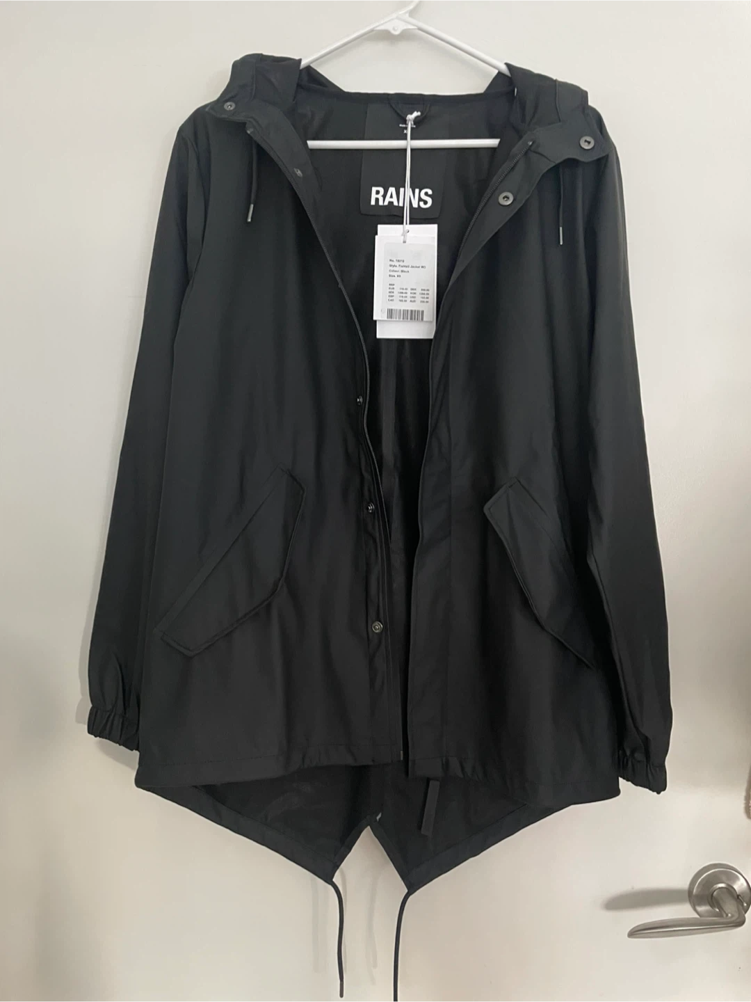 Rains Fishtail Jacket W3 - XS