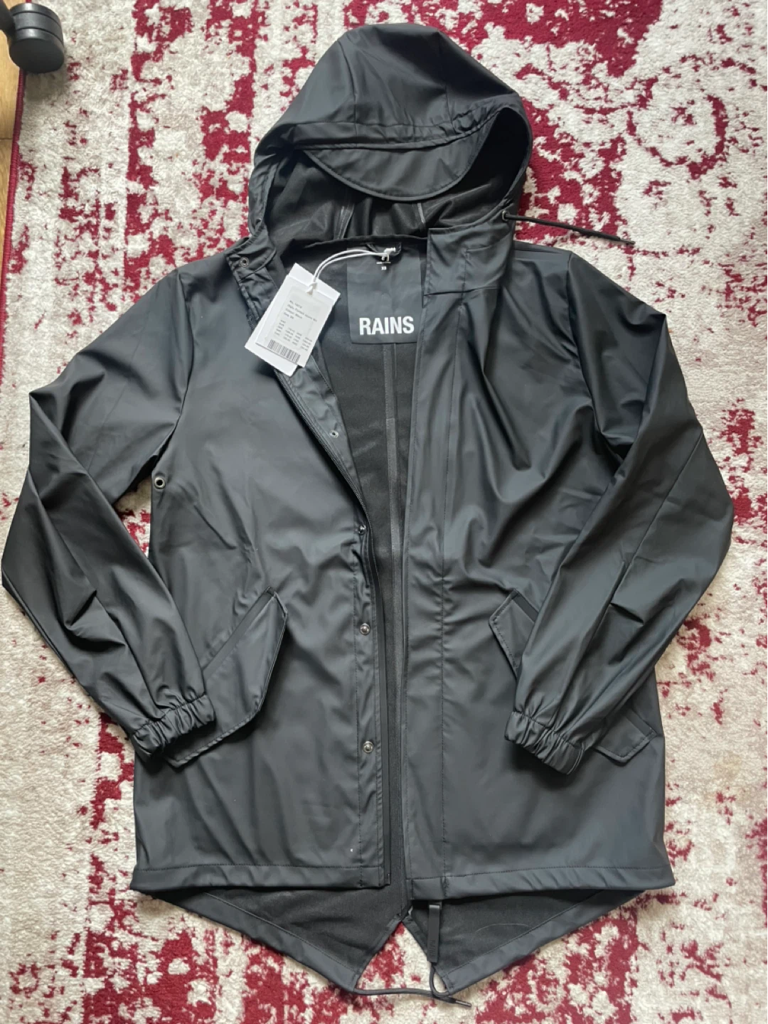 Rains Fishtail Jacket W3 - XS - photo 4