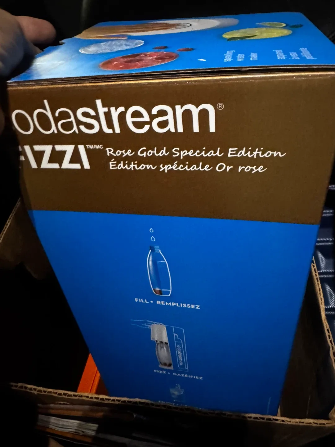 Brand New limited edition Rose Gold SodaStream image indicator(2)