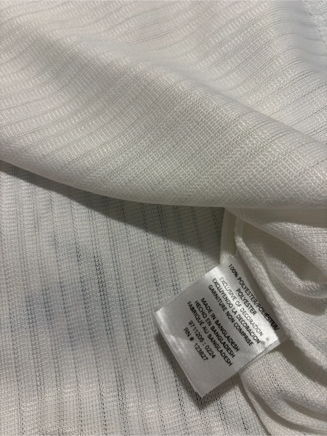 Bruno Luxe White T-Shirt Large - photo 4