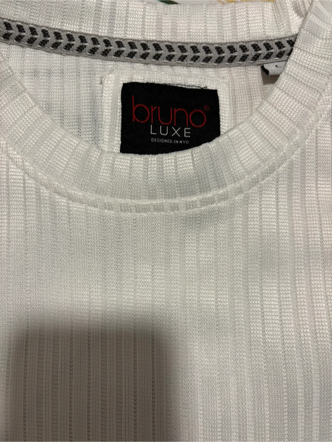 Bruno Luxe White T-Shirt Large - photo 3