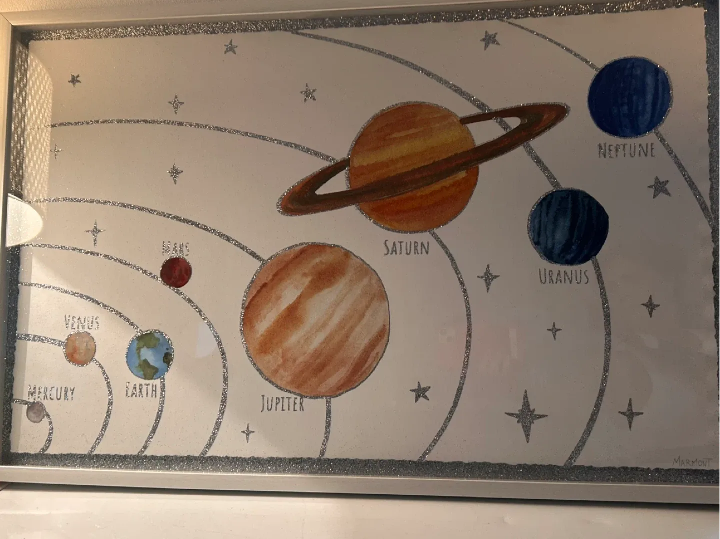 Marmont Hill Framed Solar System Print image indicator(8)