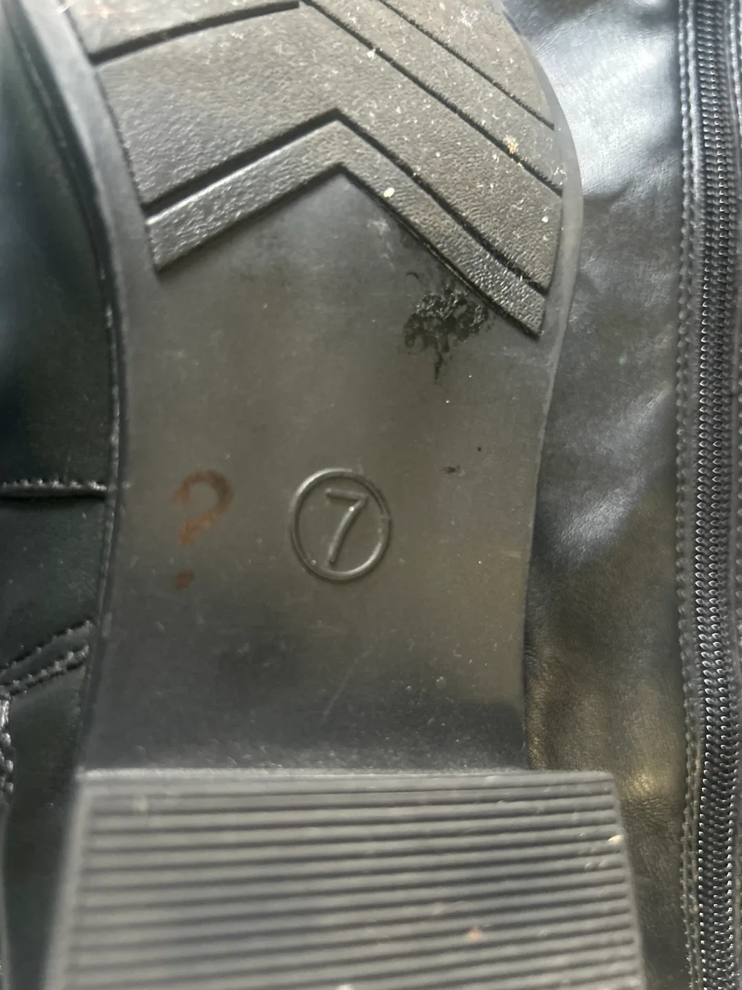 Black Over-the-Knee Boots - Size 7 image indicator(4)