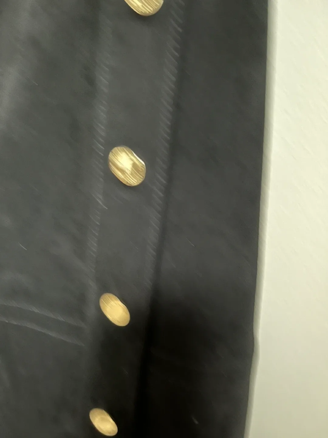 Calvin Klein Black Faux Suede Skirt - Size 10 image indicator(2)