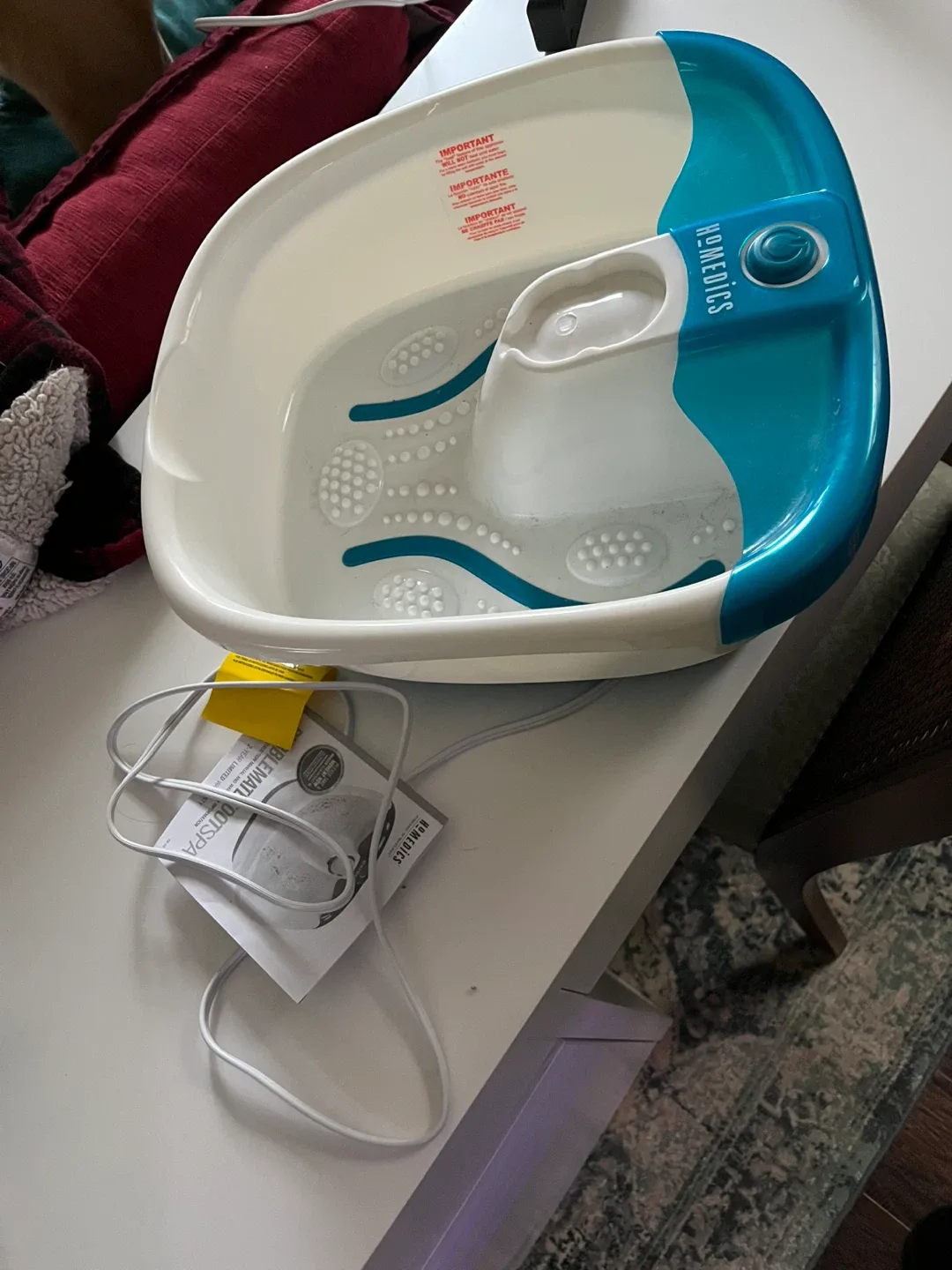 HoMedics Bubble Mate Foot Spa image indicator(3)