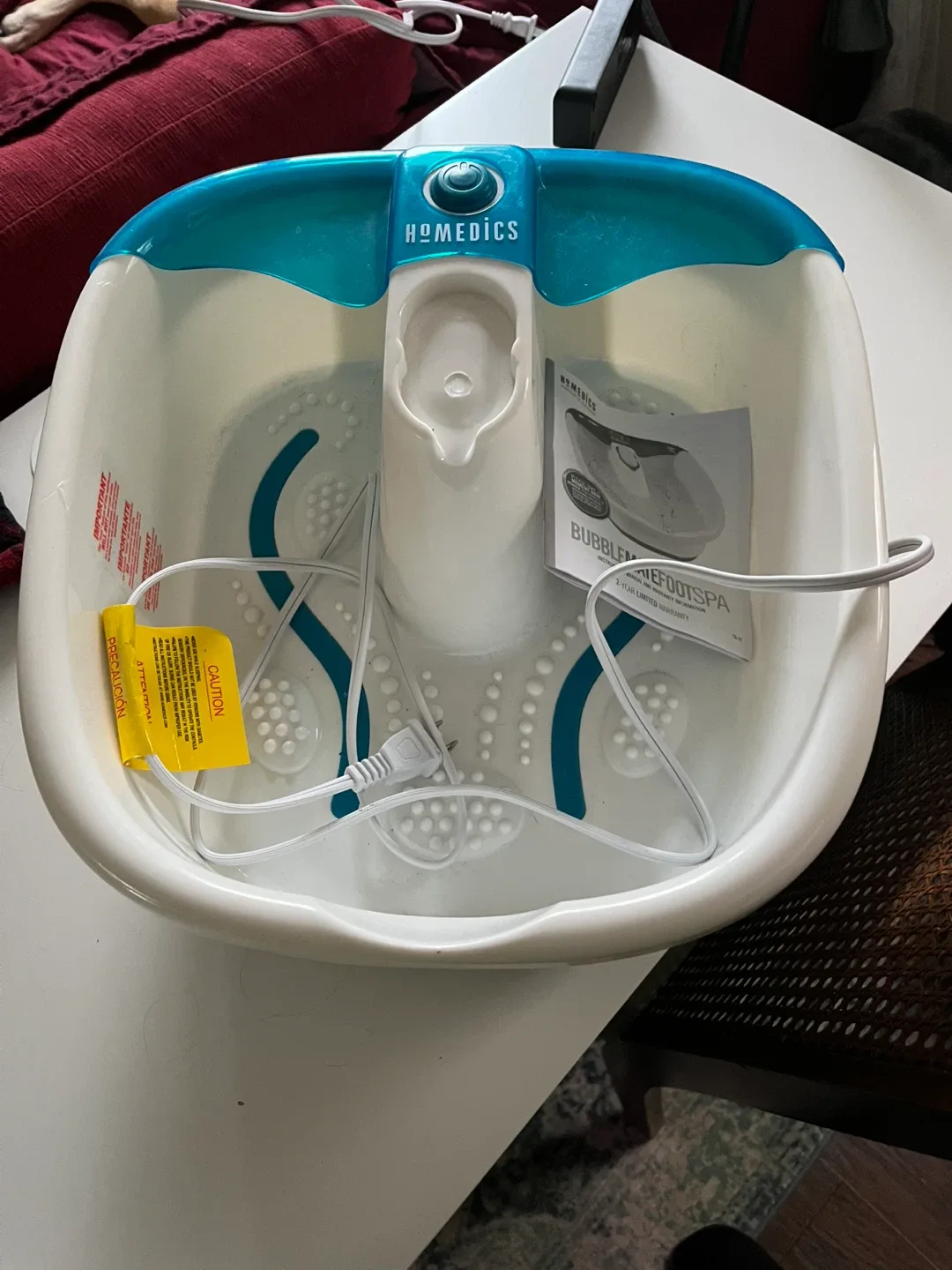 HoMedics Bubble Mate Foot Spa