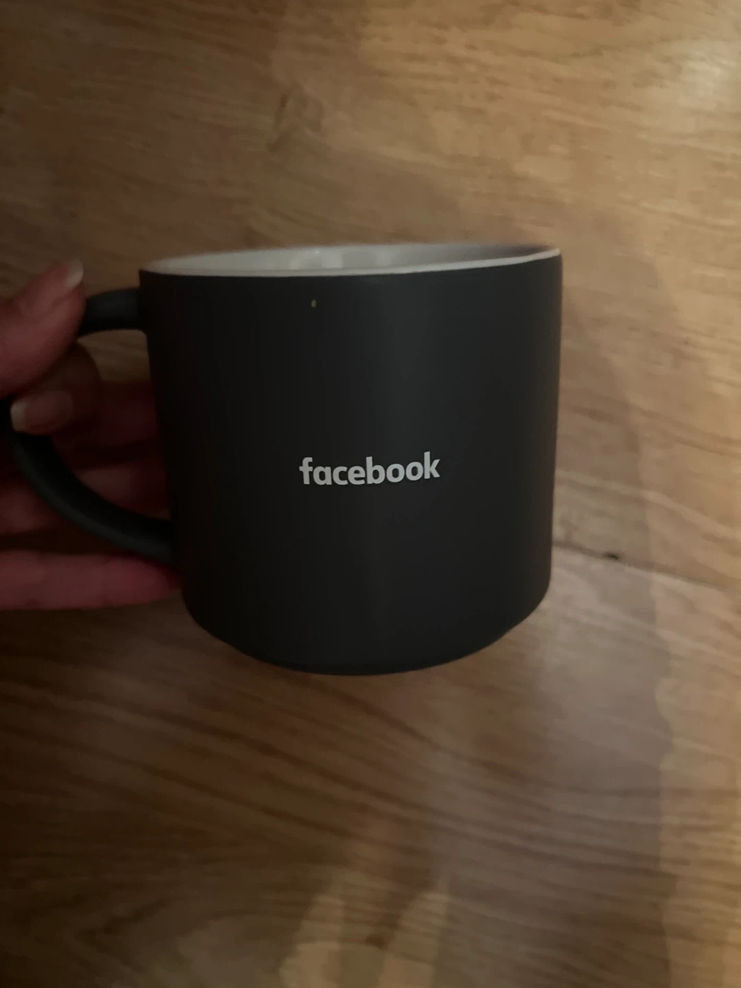 Facebook Grey Coffee Mug