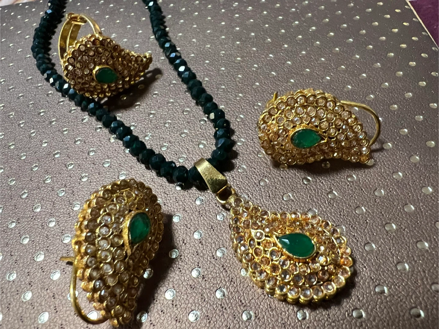 Gold Plated Jewellery Set