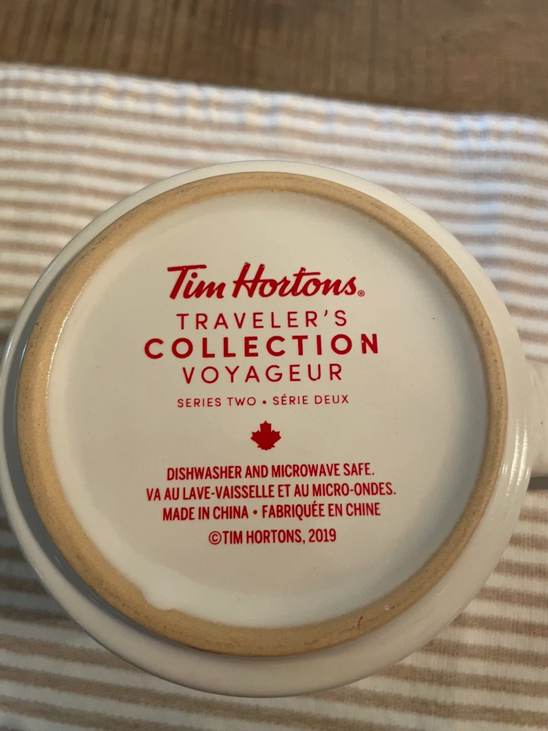 Tim Horton travellers collection mug  2019 image indicator(2)