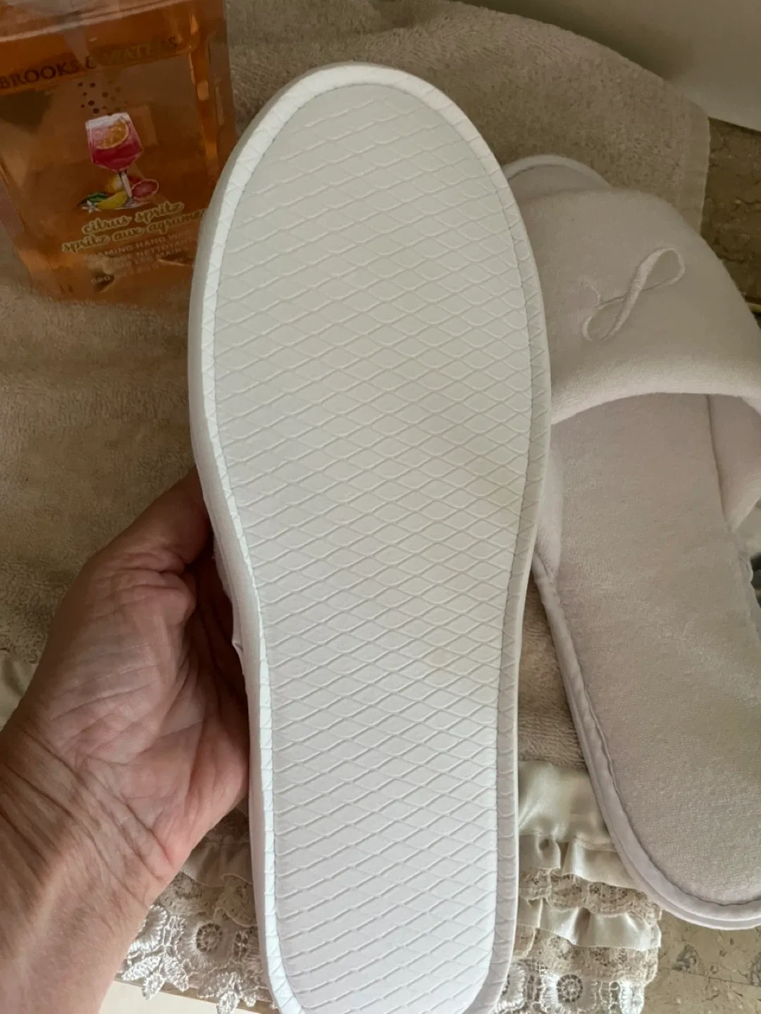 ‼️New ‼️Terry Cloth Bath Slippers image indicator(2)